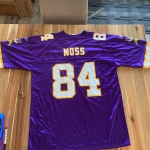 🚫SOLD🚫Vintage Minnesota Vikings Randy Moss #84 Purple Home Jersey